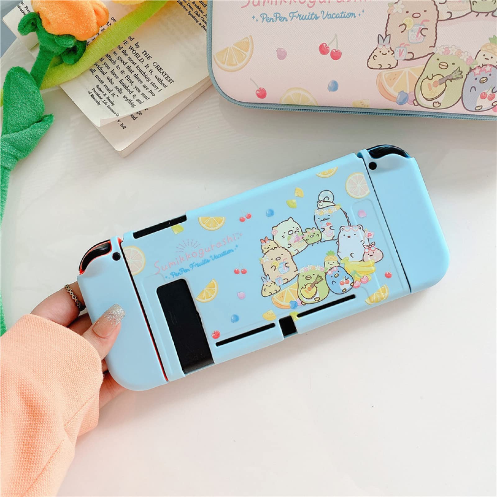 Nintendo Switch本体256GBSDカードカバー保護ケース付き