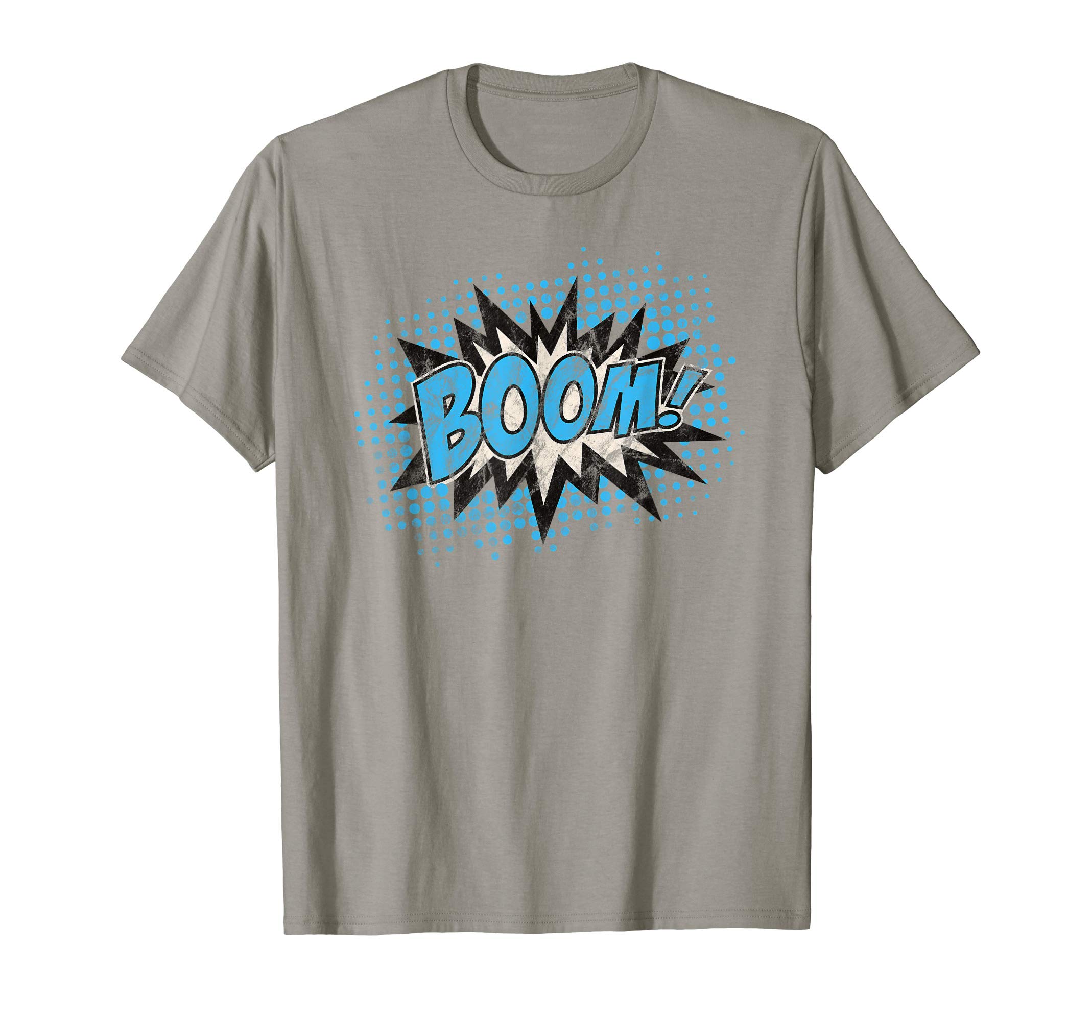 Vintage Boom Bang Pow Kaboom Comic Explosion Speech Bubble T-Shirt