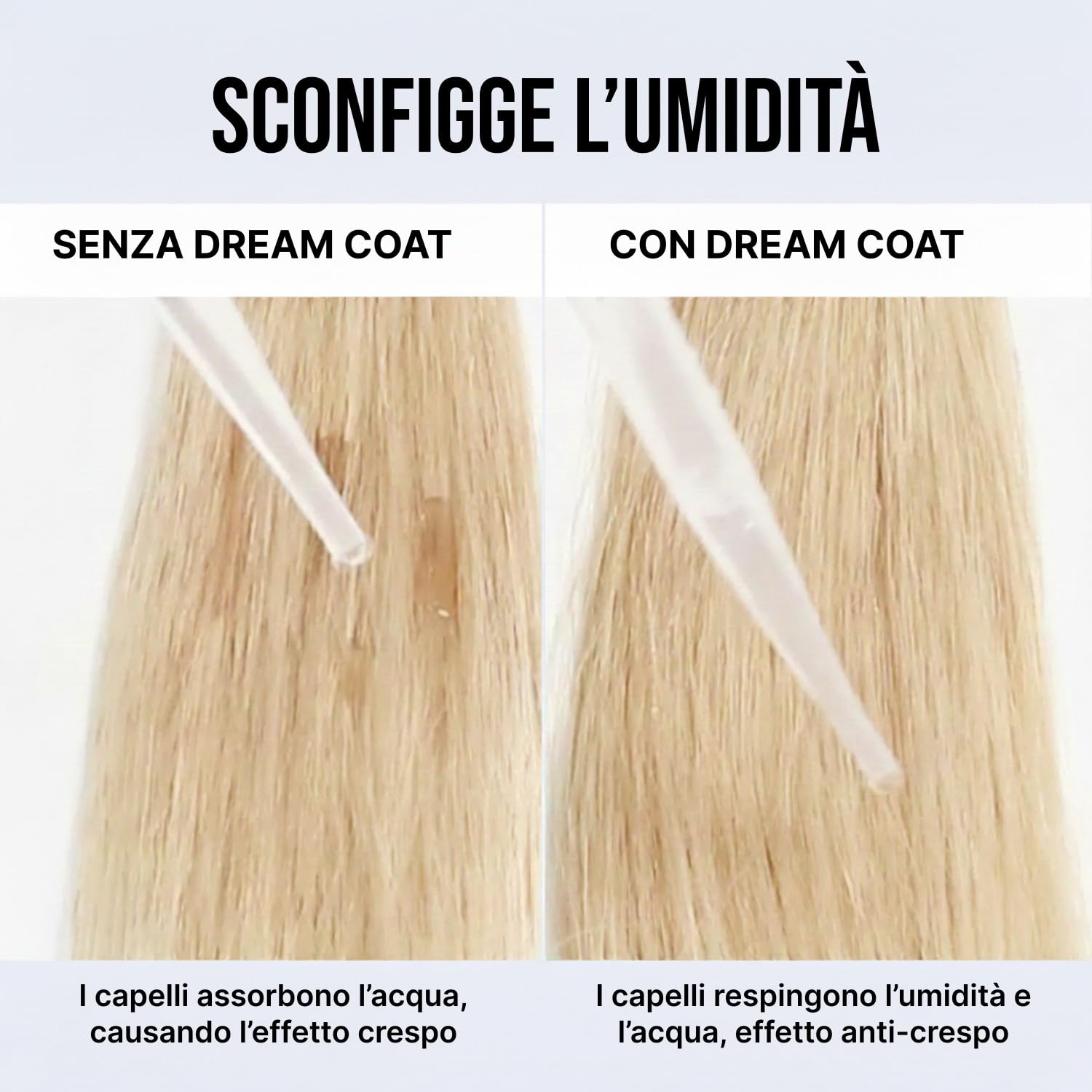 Color Wow, Dream Coat Supernatural Spray, Trattamento Anti-Crespo per Capelli Lisci e Lucenti, Tecnologia a Polimeri Attivata dal Calore, Per Capelli Colorati o Soggetti a Crespo, 200ml