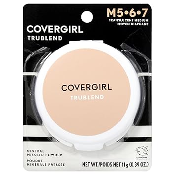 COVERGIRL truBlend Pressed Blendable Powder Translucent Medium.39 oz