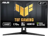 ASUS Tuf Gaming VG27AQ1A 2560 x 1440 pixels Quad HD LED Computer Monitor - 27Inch
