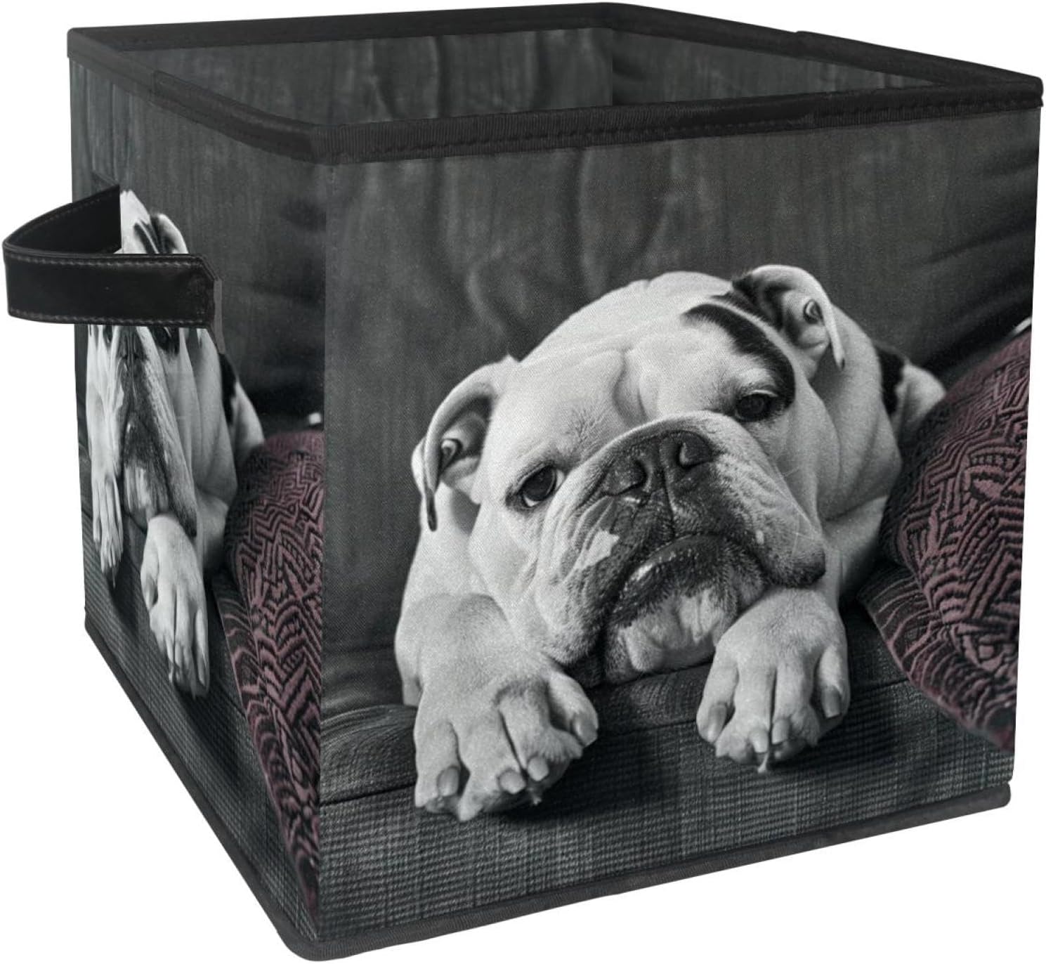 Storage Bags,Clothes Storage Bins Foldable with Handle,1-Pc,Dog Sofa Cute Pet