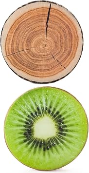 HYSEAS Decorative Round Throw Pillow Stump Plus Round Throw Pillows 14 Inch Kiwi