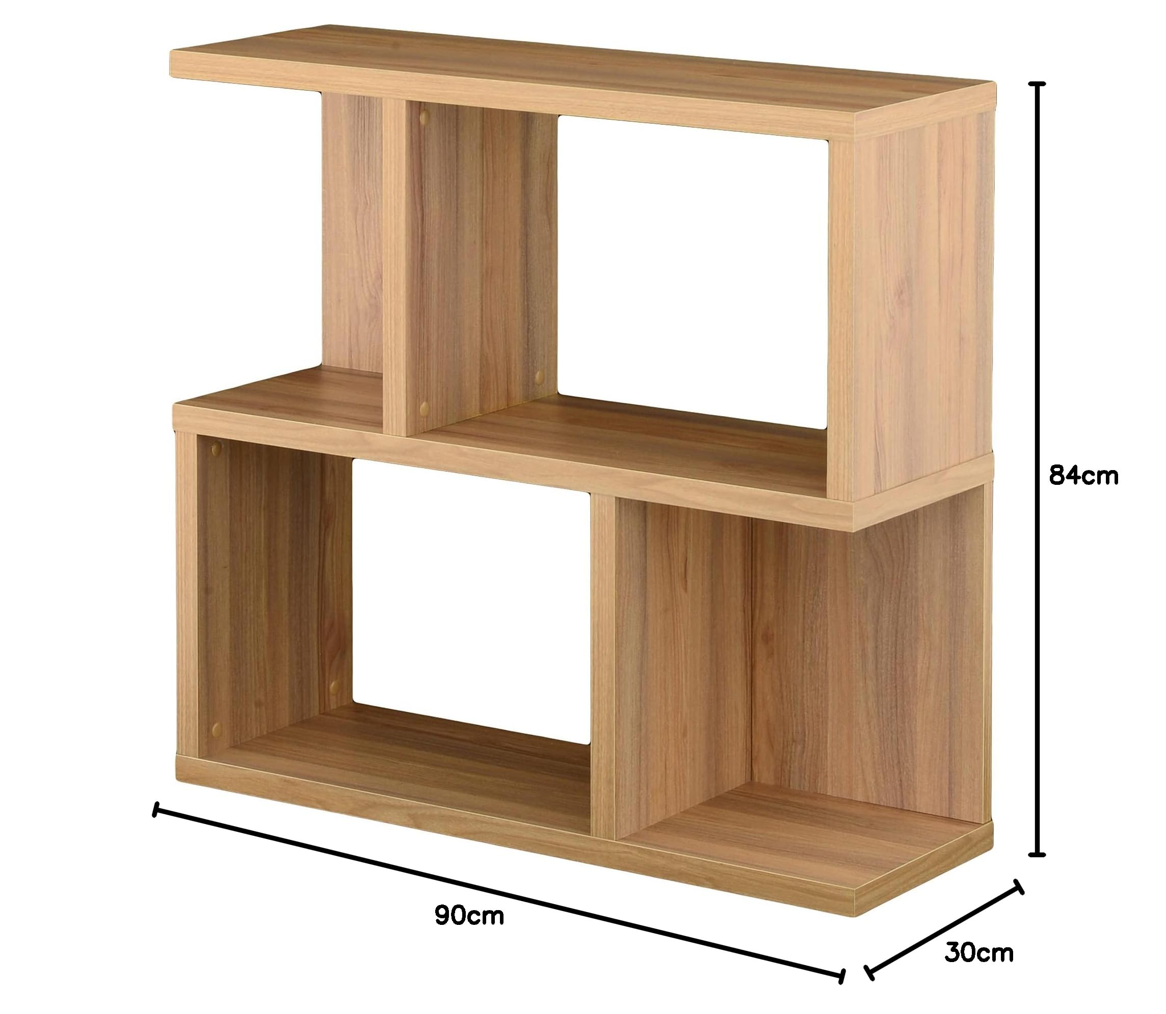 Amazon.co.jp: 佐藤産業 LIKE オープンシェルフ 2段 幅90cm 奥行30cm