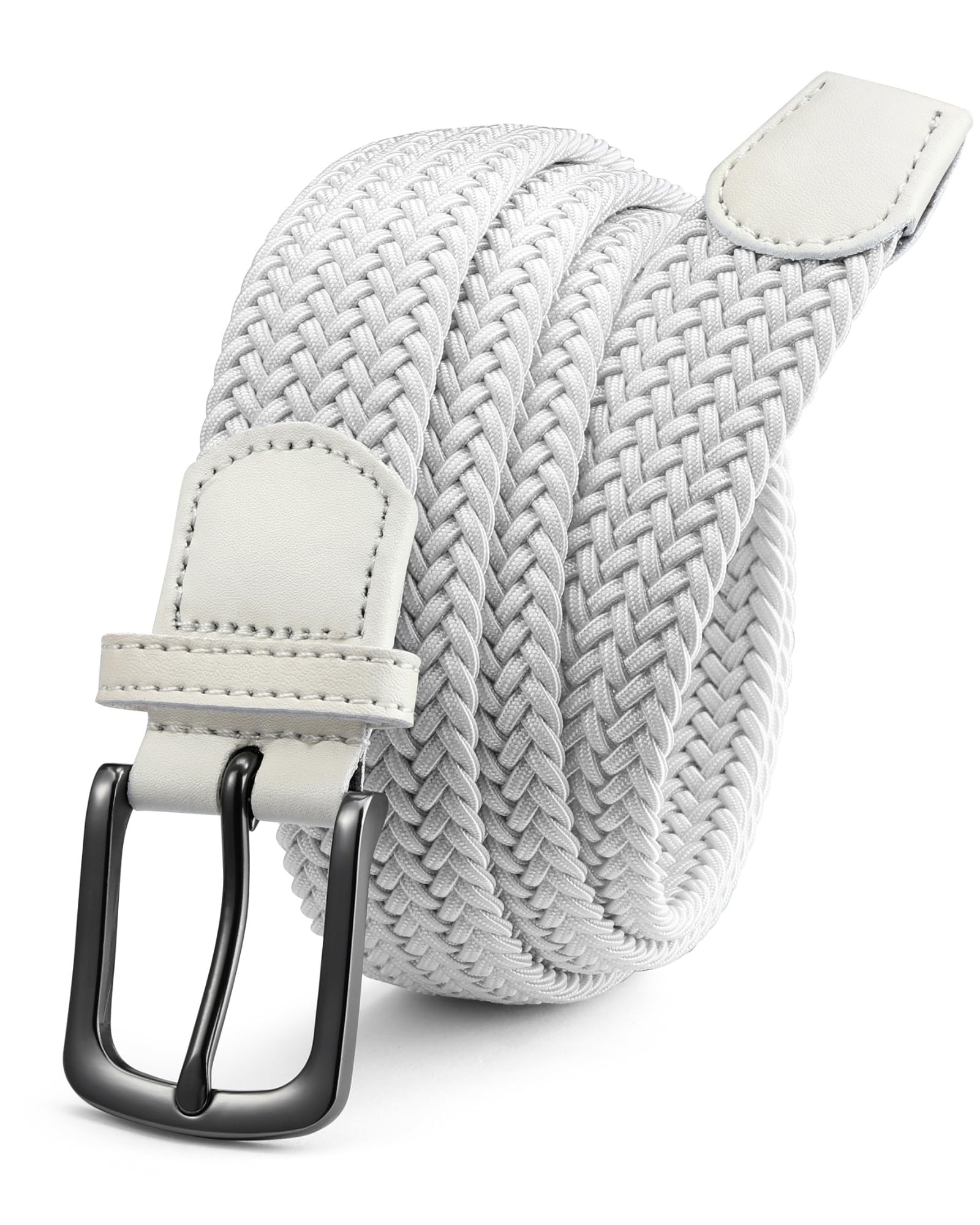 CHAOREN Men's Elastic Belt, Braided Belt Without Holes, Robust Construction and Easy to Move, 35 mm