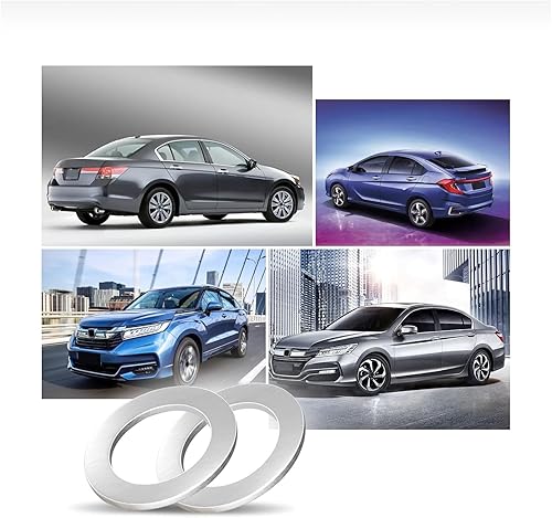 Miniatura 4 de 20 piezas de 0.551 in tapón de drenaje de aceite Junta de Arandela Crush Sello, Reemplazo para Honda Accord Civic Ridgeline Odyssey CRV CR-V Pilot