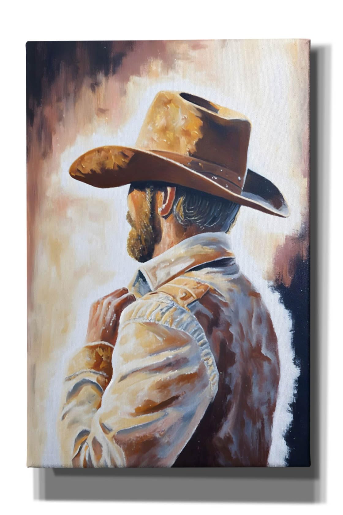 Amazon.com: Epic Graffiti 'Cowboy 4' by Petals Prints Design