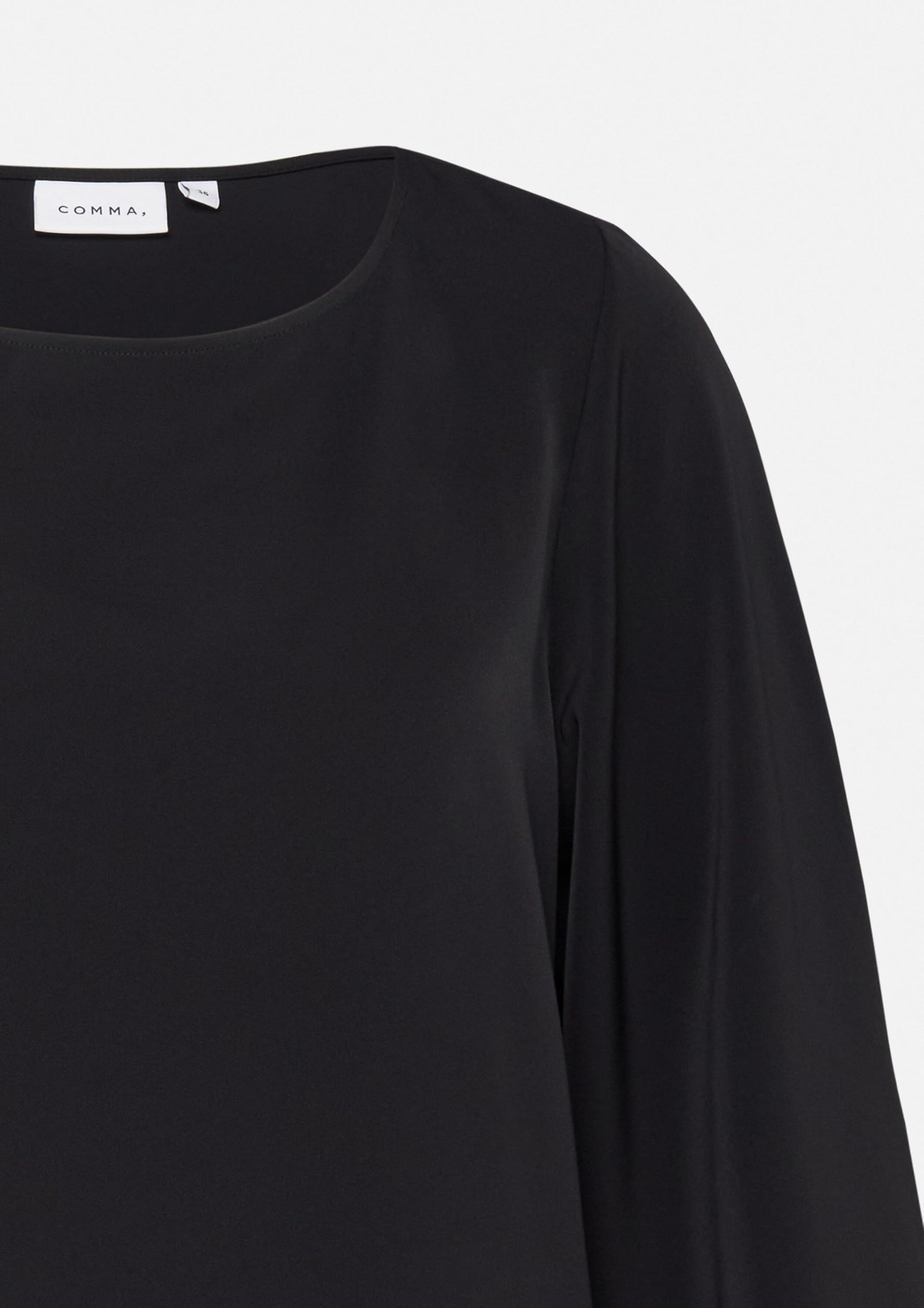 Comma Fließende Bluse mit weitem Ärmel