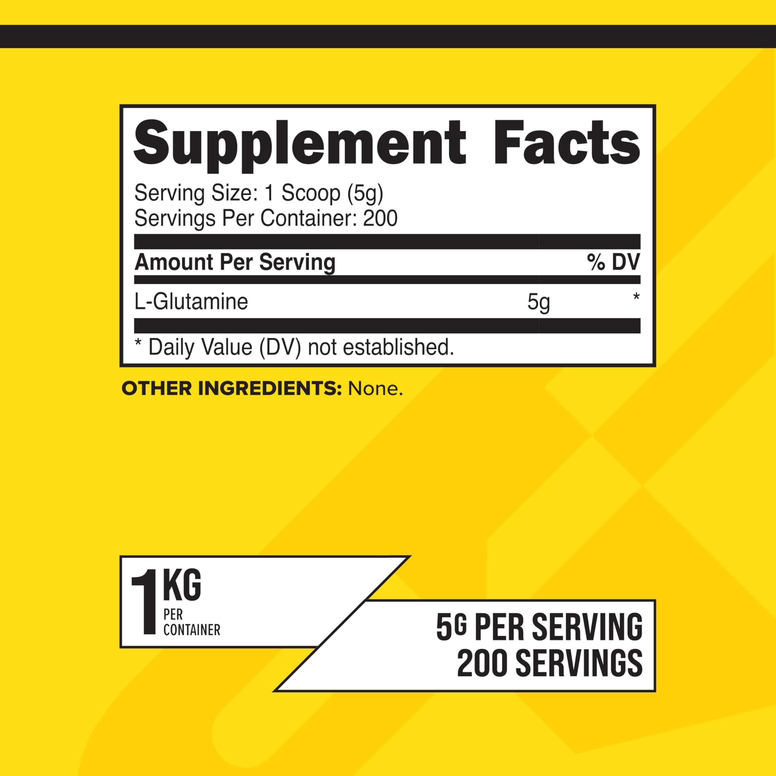 Primaforce L-Glutamine Powder 1000 Grams (1 KG) Unflavored, Gluten-Free — Amazon image 2