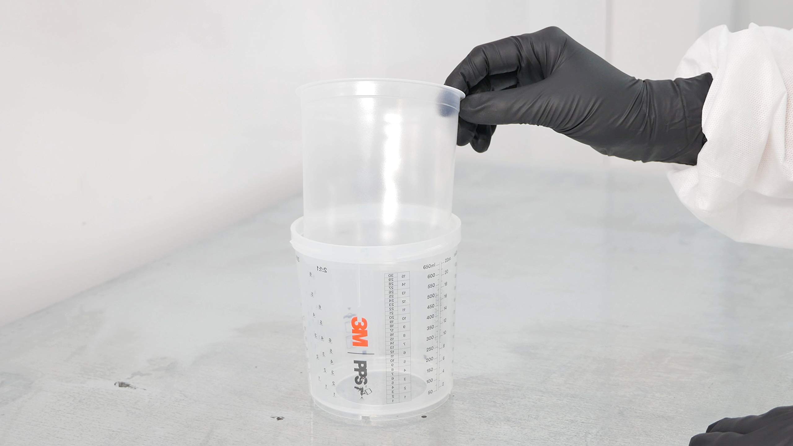 3M PPS (Original Series) Liners, 16348-Case, Mini, 6 fl oz, 200 mL, 100 per case