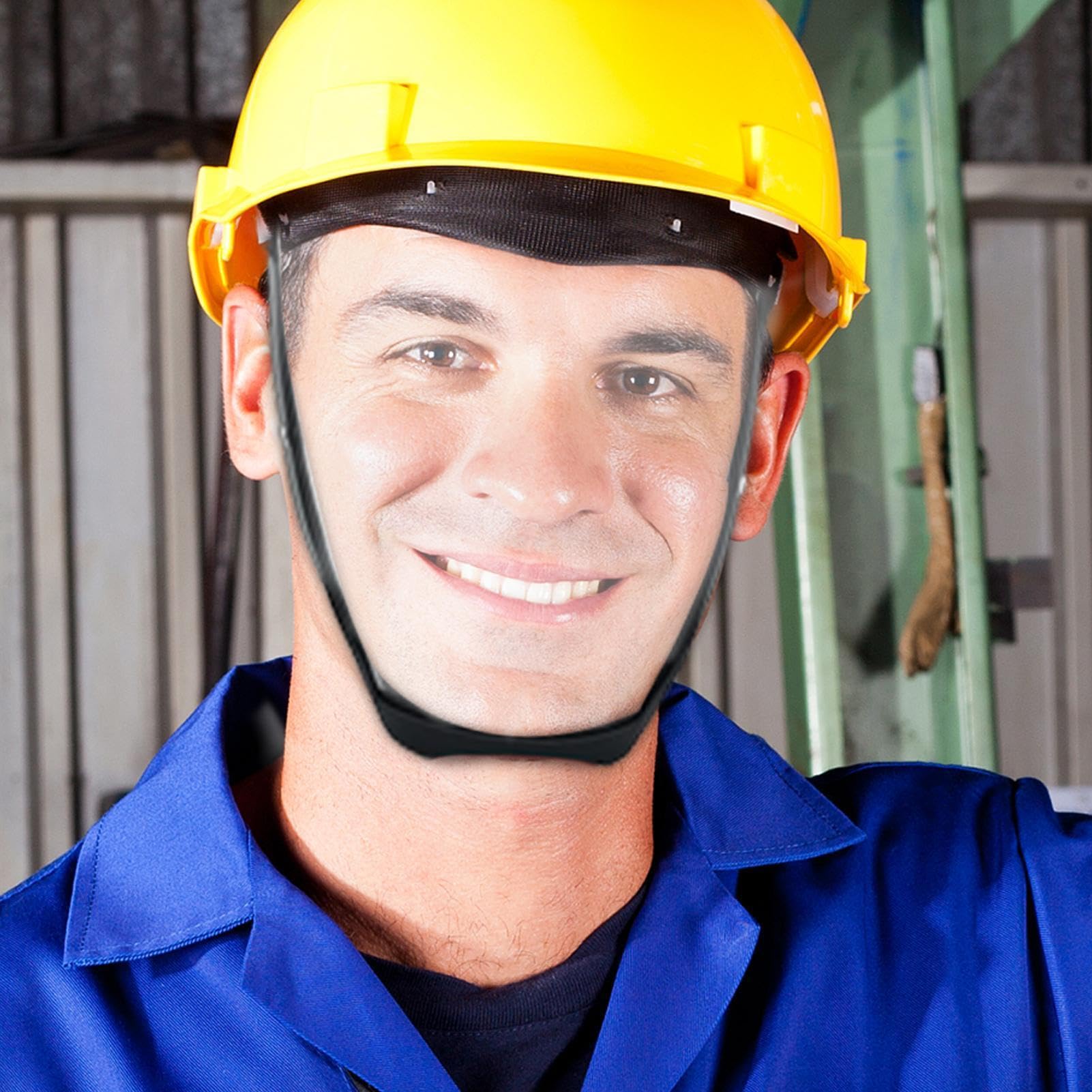 Protector Facial Completo Antivaho - Máscara Facial Transparente Reutilizable, MáscaraFacial Transparente Con Banda Ajustable, ProtectorFacial Ligero Para Soldadura De Perforación De Carpintería