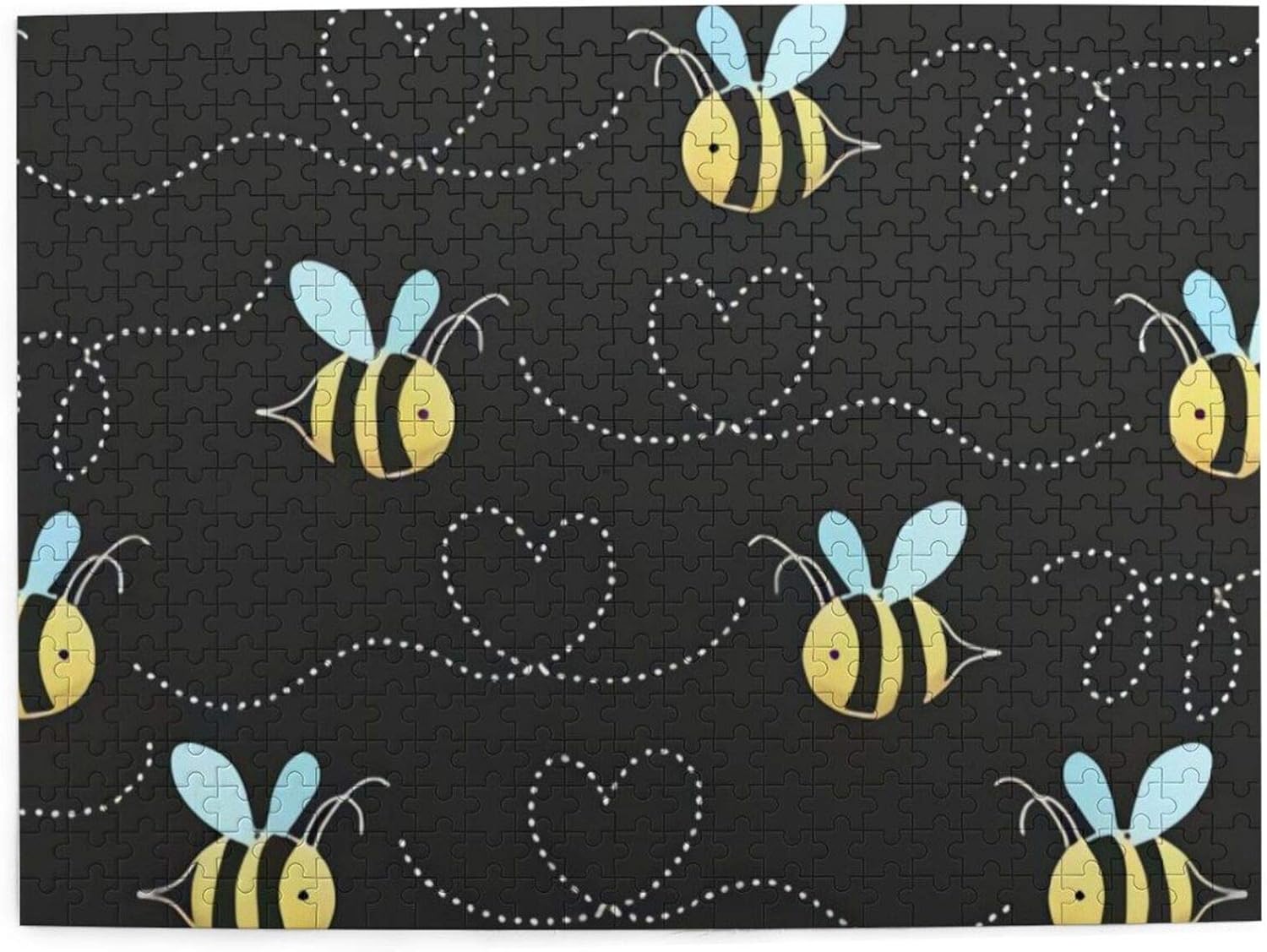 Yellow Bumblebee 500Piece Jigsaw Puzzle for Adults and