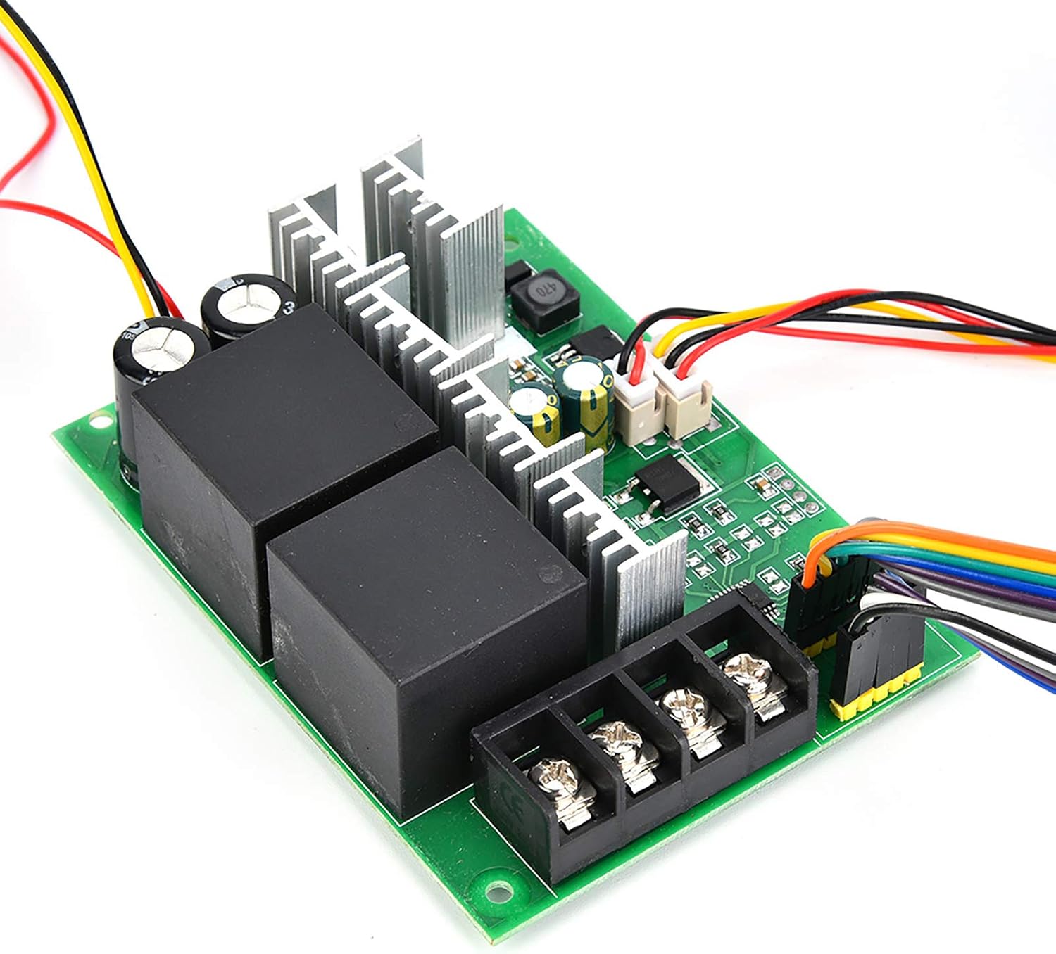 Respicefinem PWM DC Motor Speed Controller 0~100% 80A 12V 24V 36V 48V DC Motor Controller with CW CCW Switch Potentiometer Knob with Potentiometer Switch