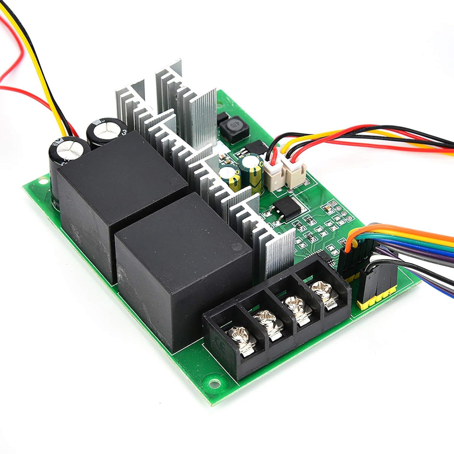 PWM DC Motor Speed Controller 80A 12-48V, CW CCW Switch, High Efficiency, Easy to Install, for Motor Control