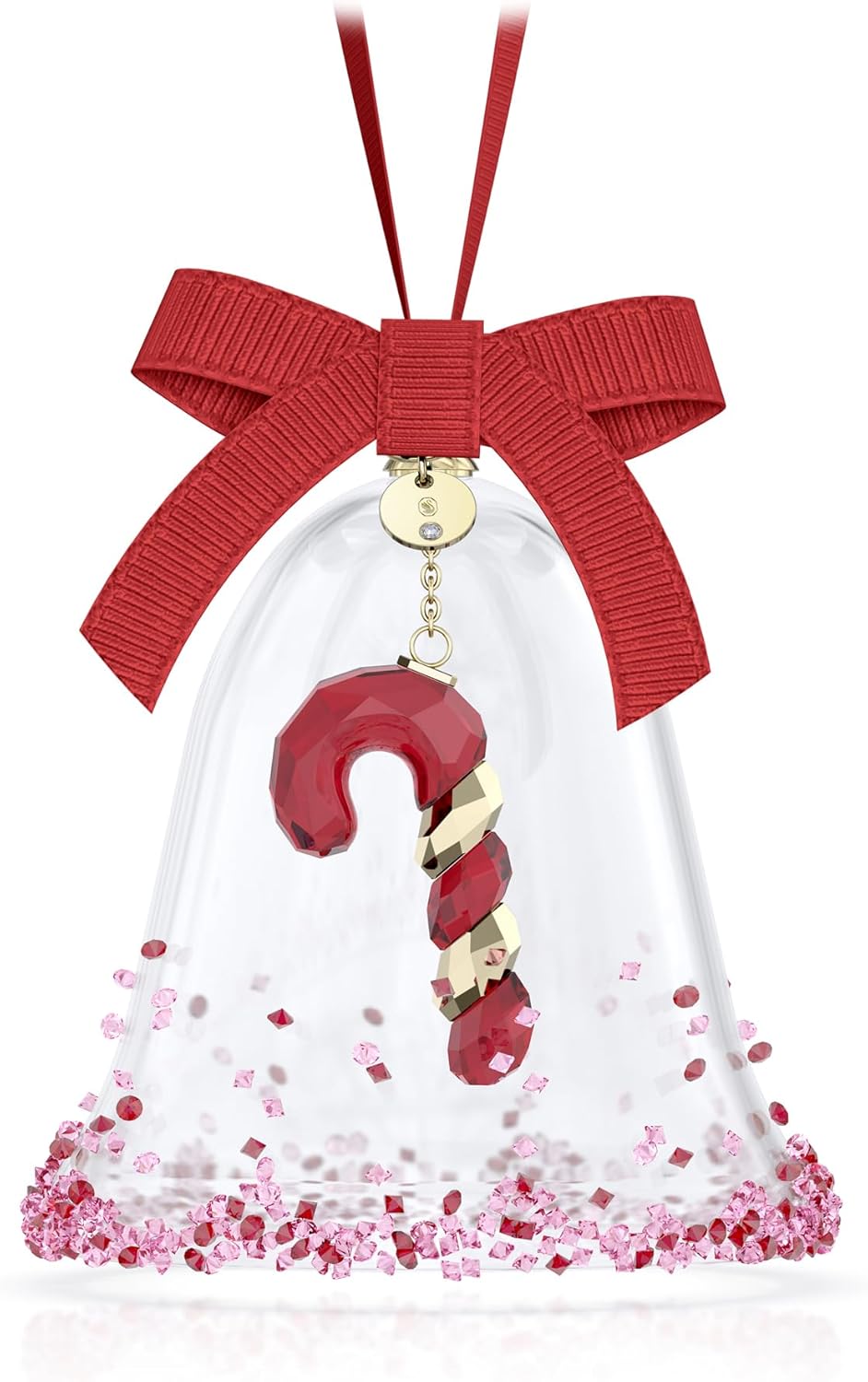 Swarovski Holiday Cheers Dulcis Bell Ornament, Red