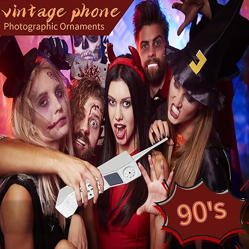 Miniatura 10 de Adorno retro de ladrillo para teléfono celular, accesorio de teléfono de los años 80 y 90, modelo de teléfono celular vintage, plantilla de teléfono