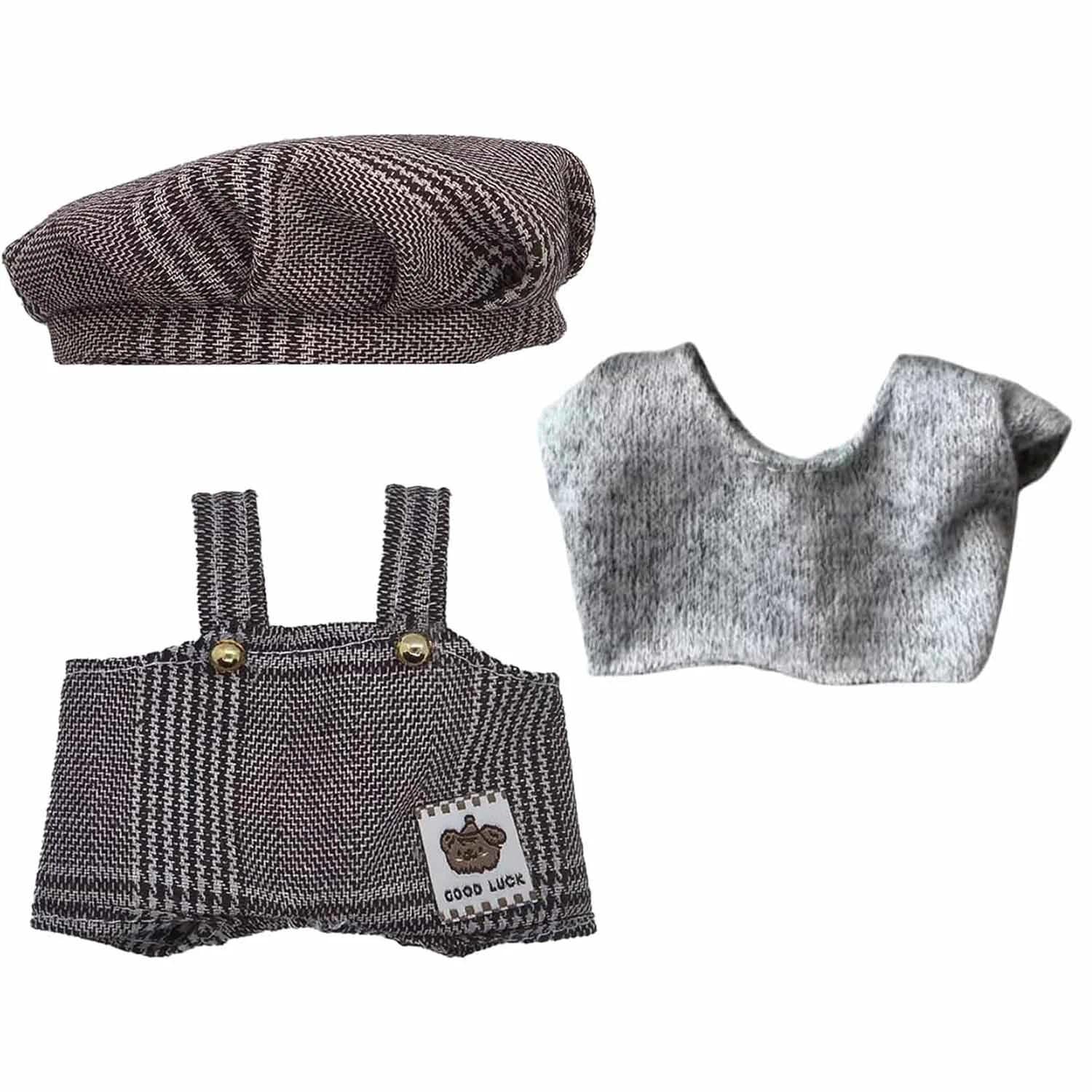 Conjunto De Ropa Y Accesorios Para Muñeca De 17 Cm – Camisa, Zapatos, Bolso Y Más, Estilo Moderno