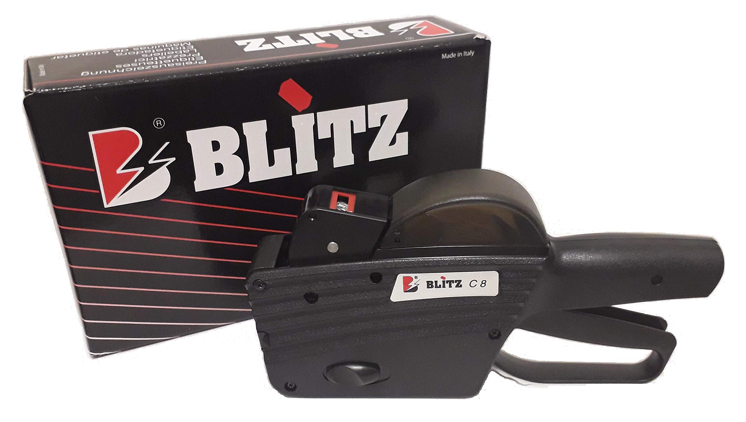 Prezzatrice Blitz C8 Colore Nero - 8 Caratteri per Una Linea di Stampa