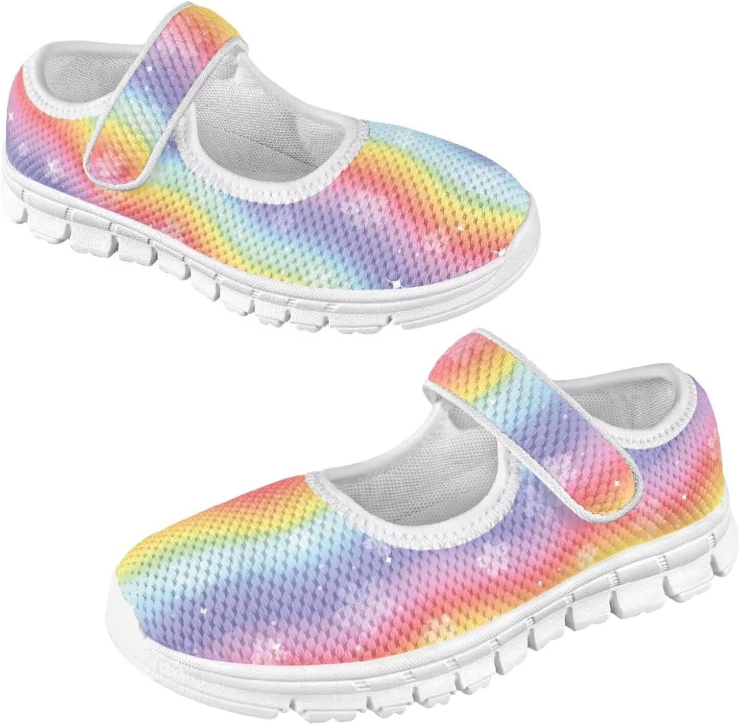 PinUp Angel School Cute Graphic Comfortable Walking Shoes Mary Jane Flats Dress Party Shoes for Girls