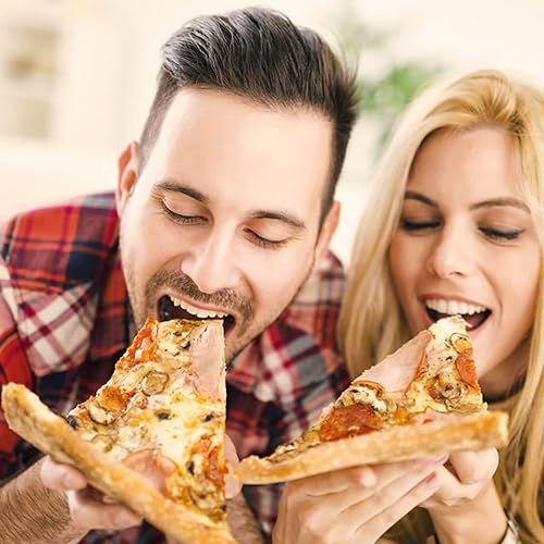 Miniatura 9 de Juego de 4 herramientas de pizza que incluye rodillo de pizza de repostería, cortador de masa de pizza que ahorra tiempo y cortador de masa y