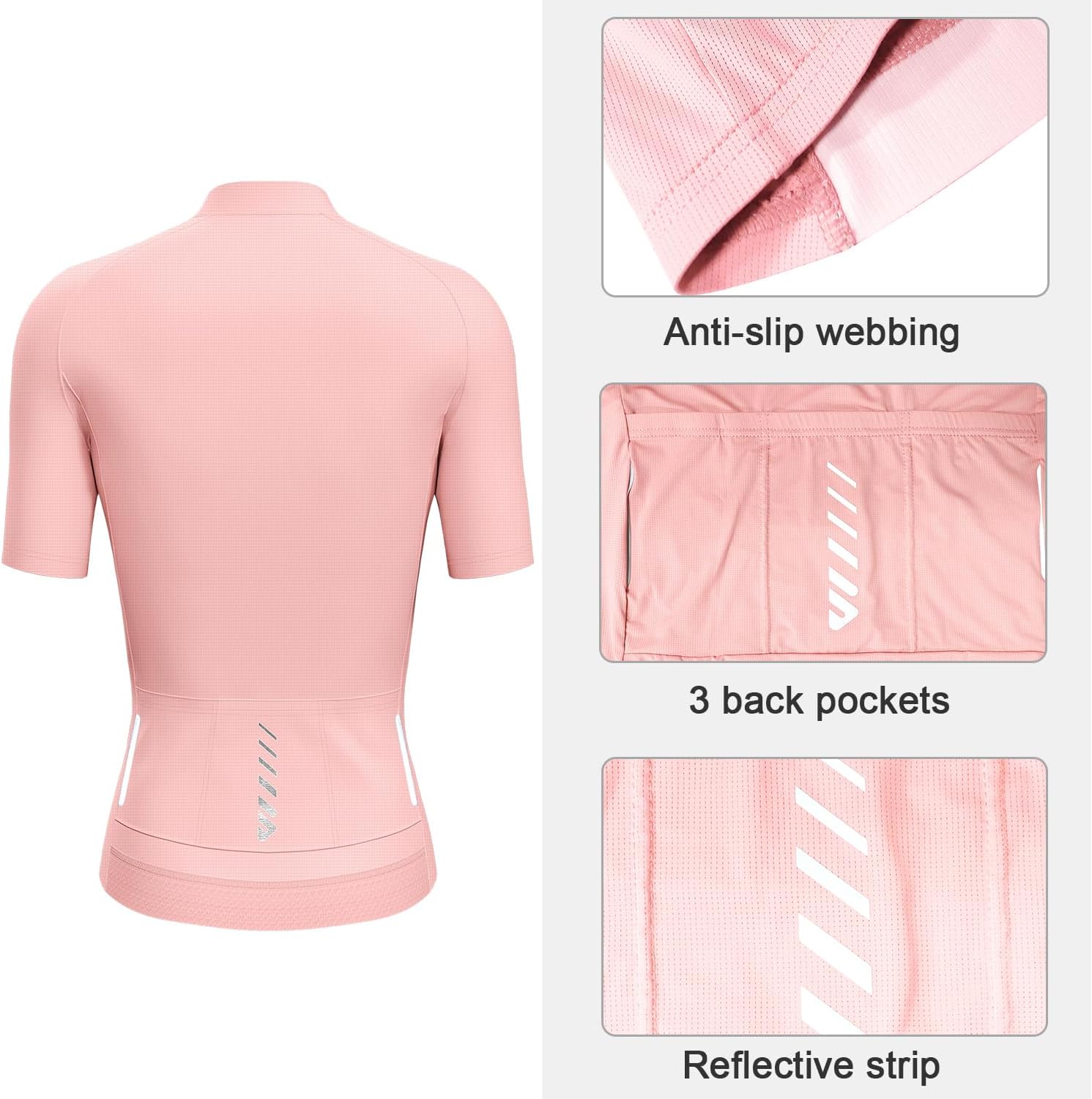 Wulibike Cycling Jersey Women Long Sleeve,Bike Shirts for Women Biking Tops Breathable Cycle Jerseys with 4 Pockets