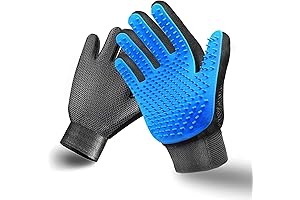 Efficient Fur Scrub Pet Brush: 2-in-1 Pet Hair Remover and Massage Glove