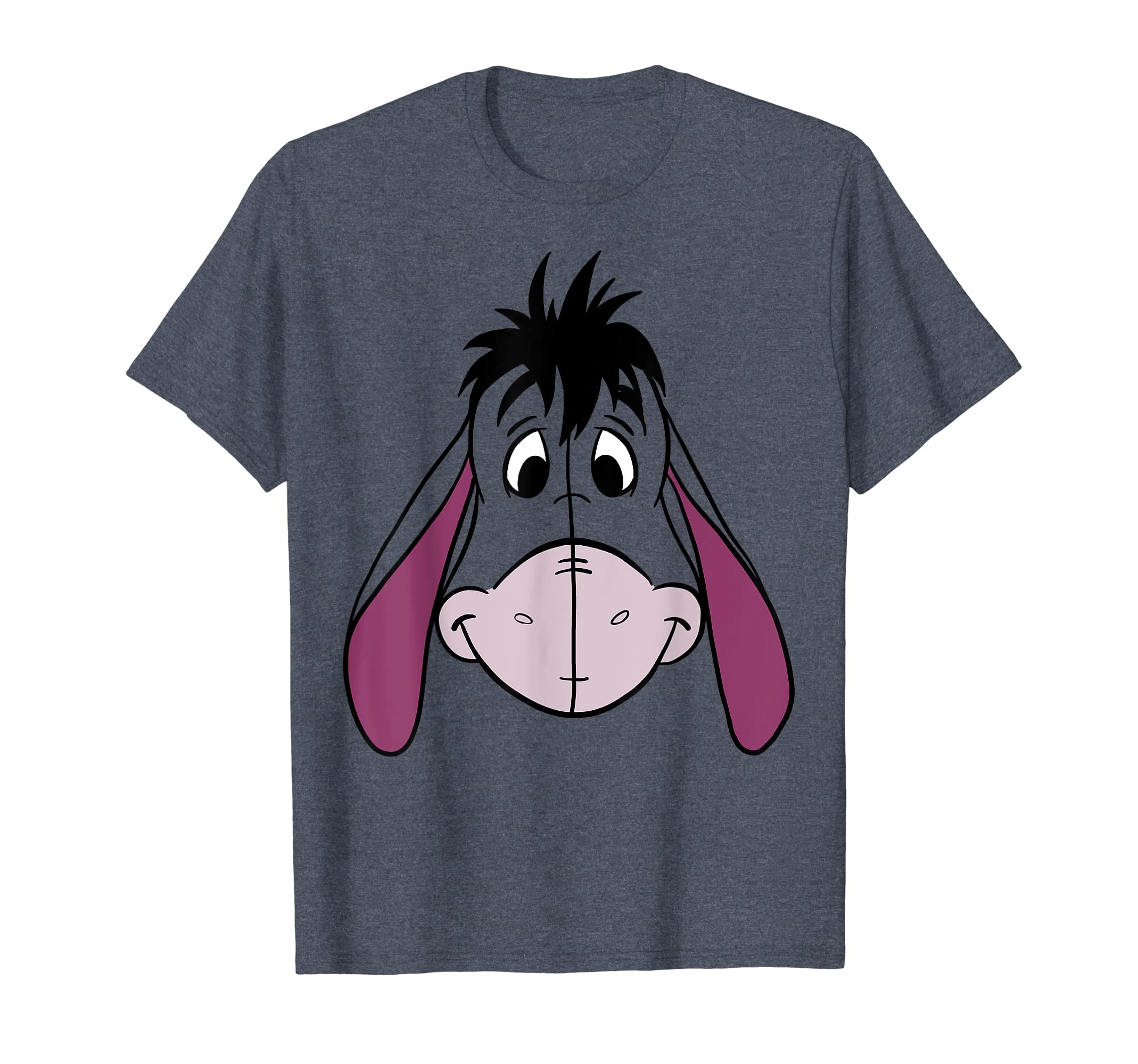 Disney Winnie The Pooh Eeyore Large Face T-ShirtOEKO-TEX STANDARD 100