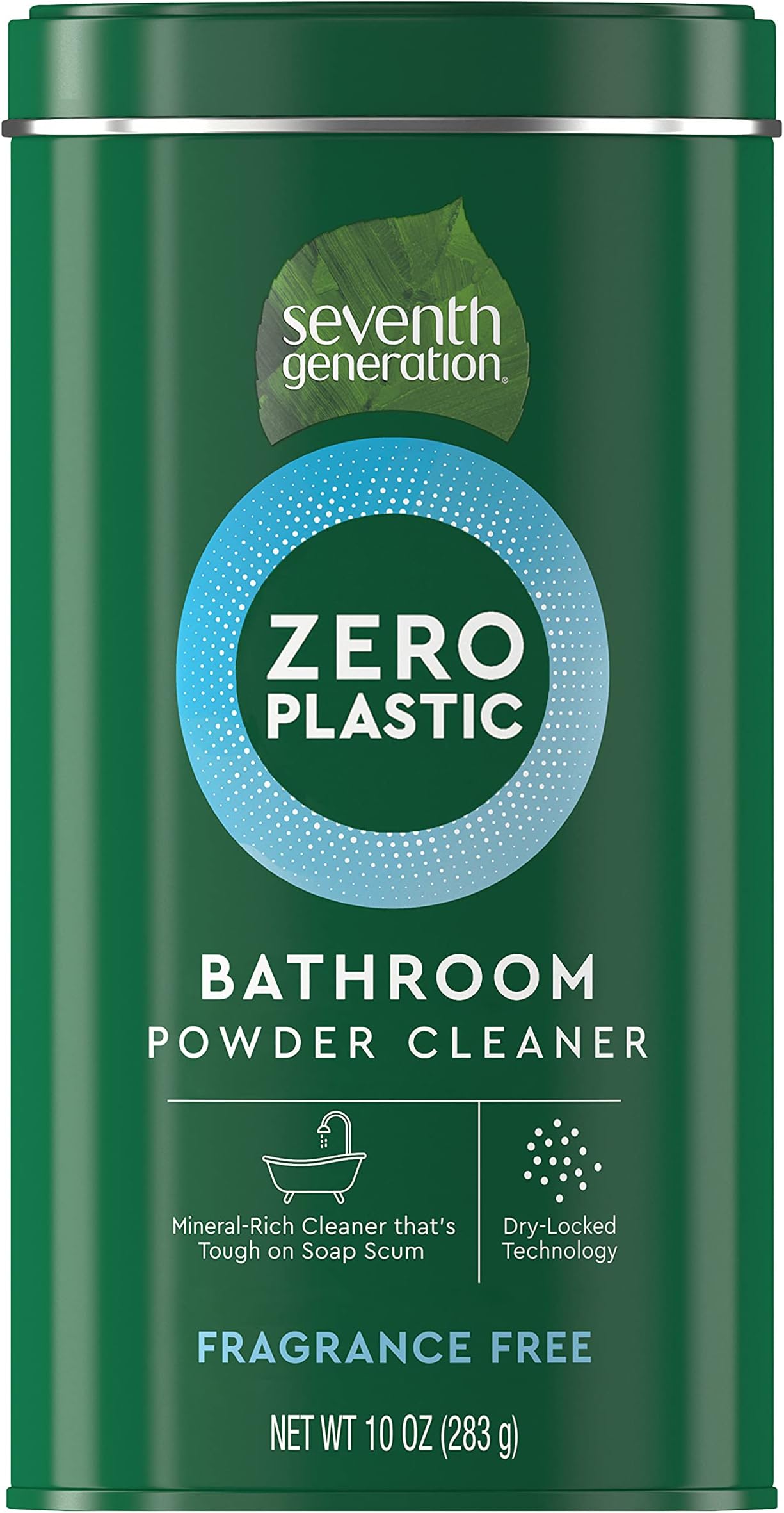Seventh GenerationZero Plastic Bathroom Cleaner Powder