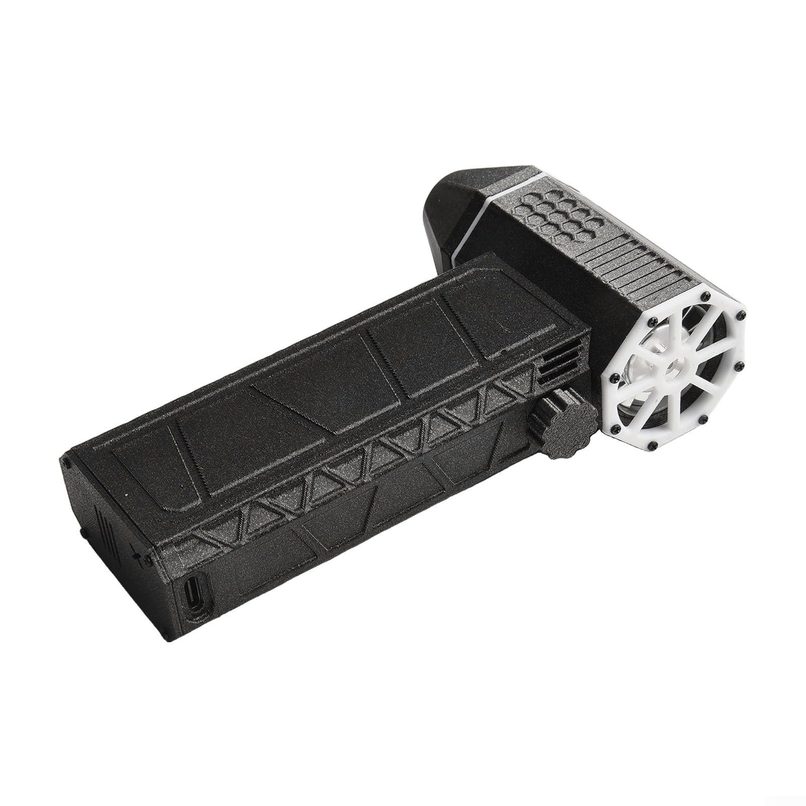 1 Turbocompressore elettrico portatile 150000 giri/min motore brushless per petg fibra di carbonio Shell nero per la pulizia delle attrezzature esterne