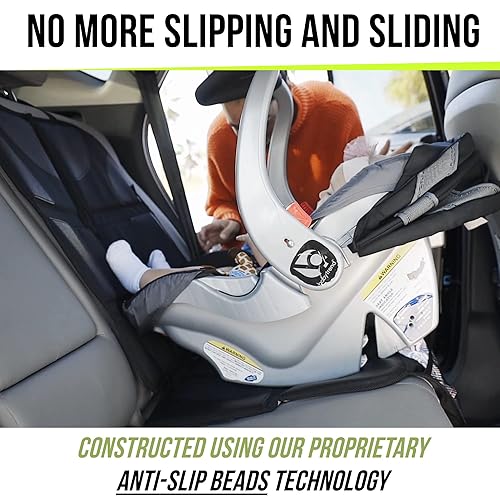 Miniatura 3 de Sunferno Protector de asiento de automóvil para asiento de automóvil infantil - Funda de asiento de automóvil para bebé para máxima protección |
