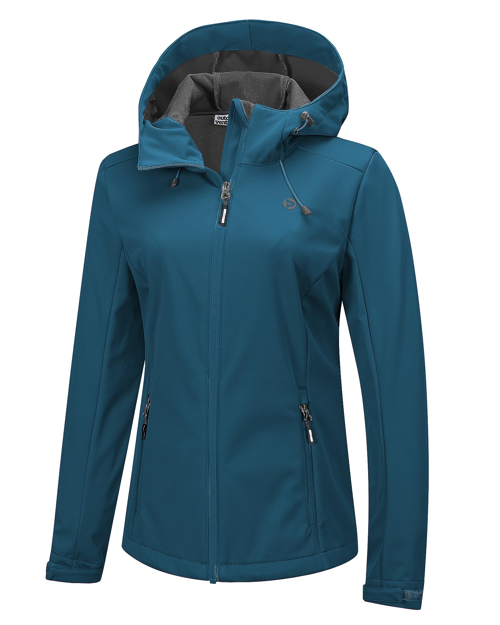Outdoor Ventures Softshelljacke (Keramikblau, 46)
