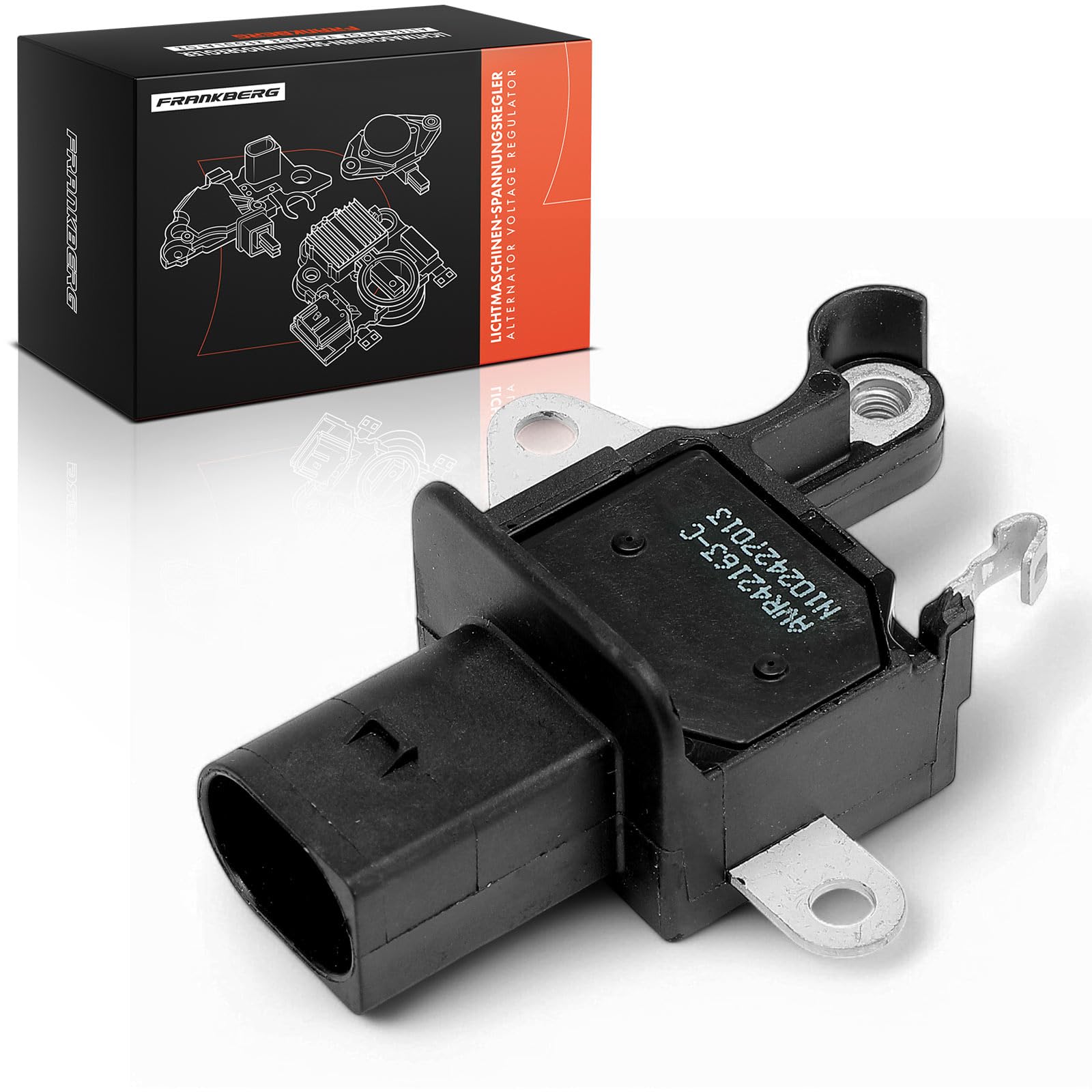 Frankberg Regulador de alternador regulador de generador 12V 14.30±0.3 | Compatible con: Z4