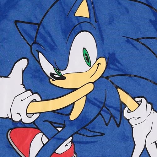 Miniatura 5 de SEGA Sonic The Hedgehog Shirt - Camiseta oficial con Sonic, colas y nudillos - The Hedgehog Trio