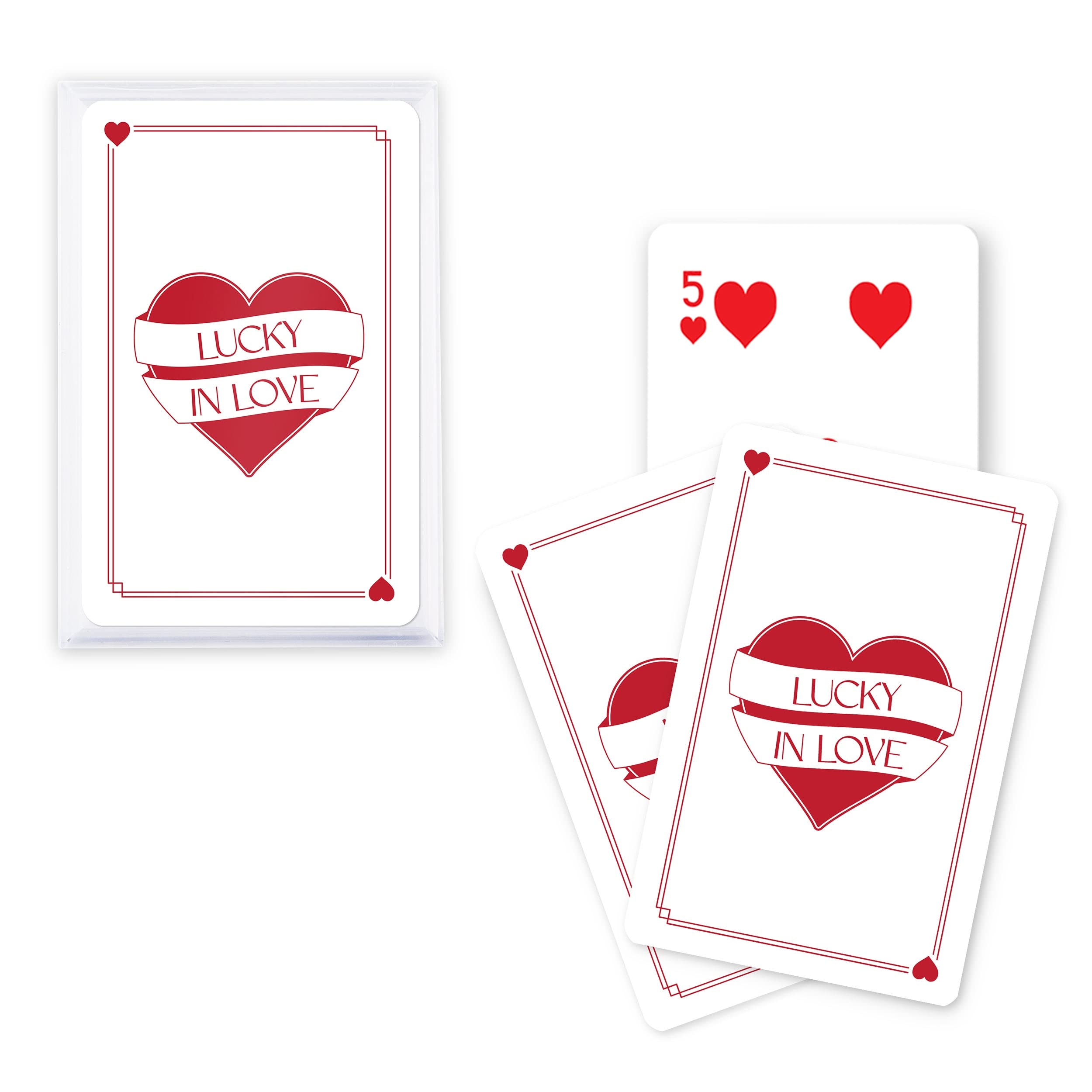 WEDDINGSTAR Deck of Playing Cards - Lucky in Love
