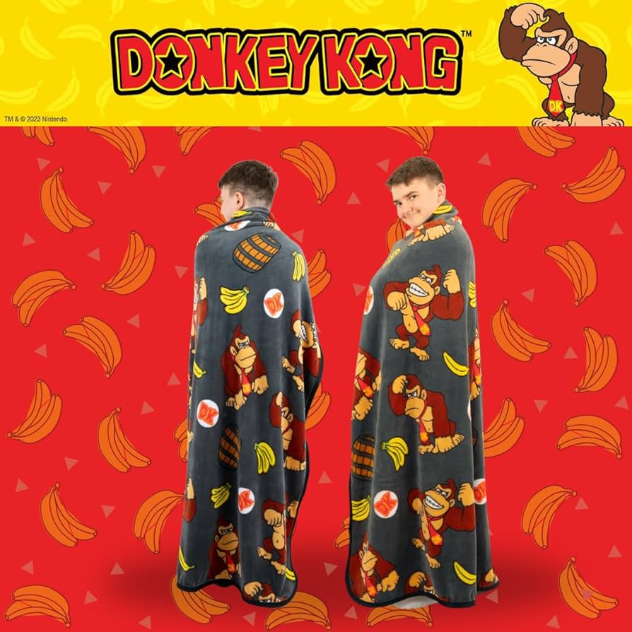 DONKEY KONG(B)ブランケット(F)タオル(G)チャーム(H)バック 71mEgQwC+aL._UF350,350_QL80_.jpg