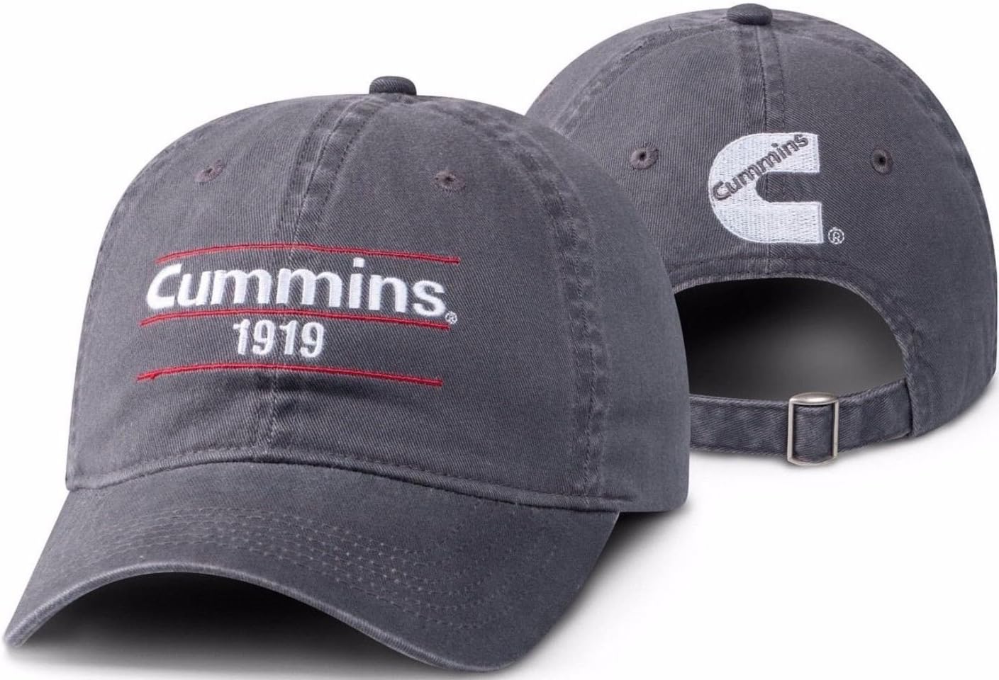 Cummins Delta Flexfit Ball Cap – Trucker Style, Fitted Stretch, S/M, Unisex
