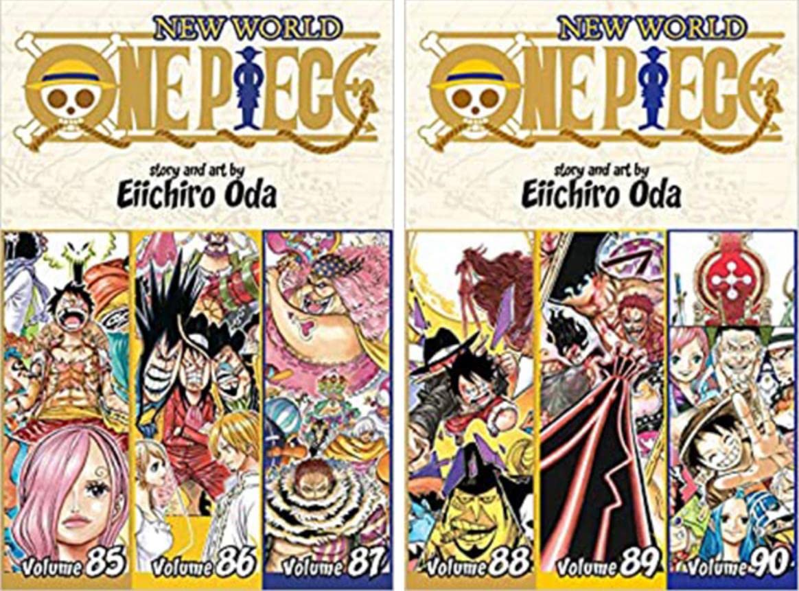 One Piece 3-in-1 Edition 12-book Manga Set 21-32: Vol. 61-96 by Eiichiro Oda      Paperback