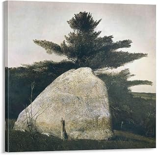 Andrew Wyeth Wall Art Prints Framed Paintings 12 Painting On Canvas Wall Art Poster Scroll Picture Frame Print Living Room Walls Decor Home 16x16inch(40x40cm)
