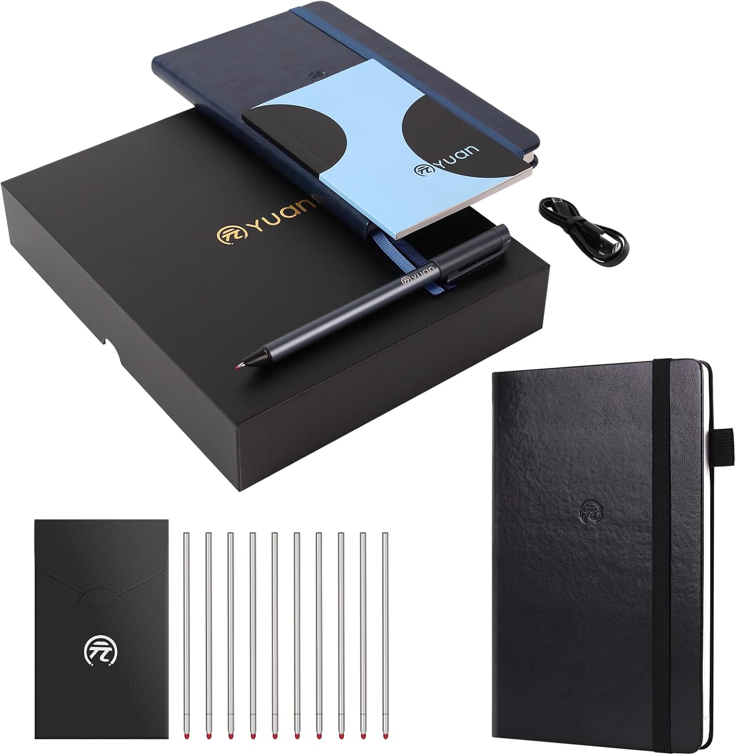 Digital Pen Writing Set - Smart Pen for Note-Taking with Notebook and Pen Refilll