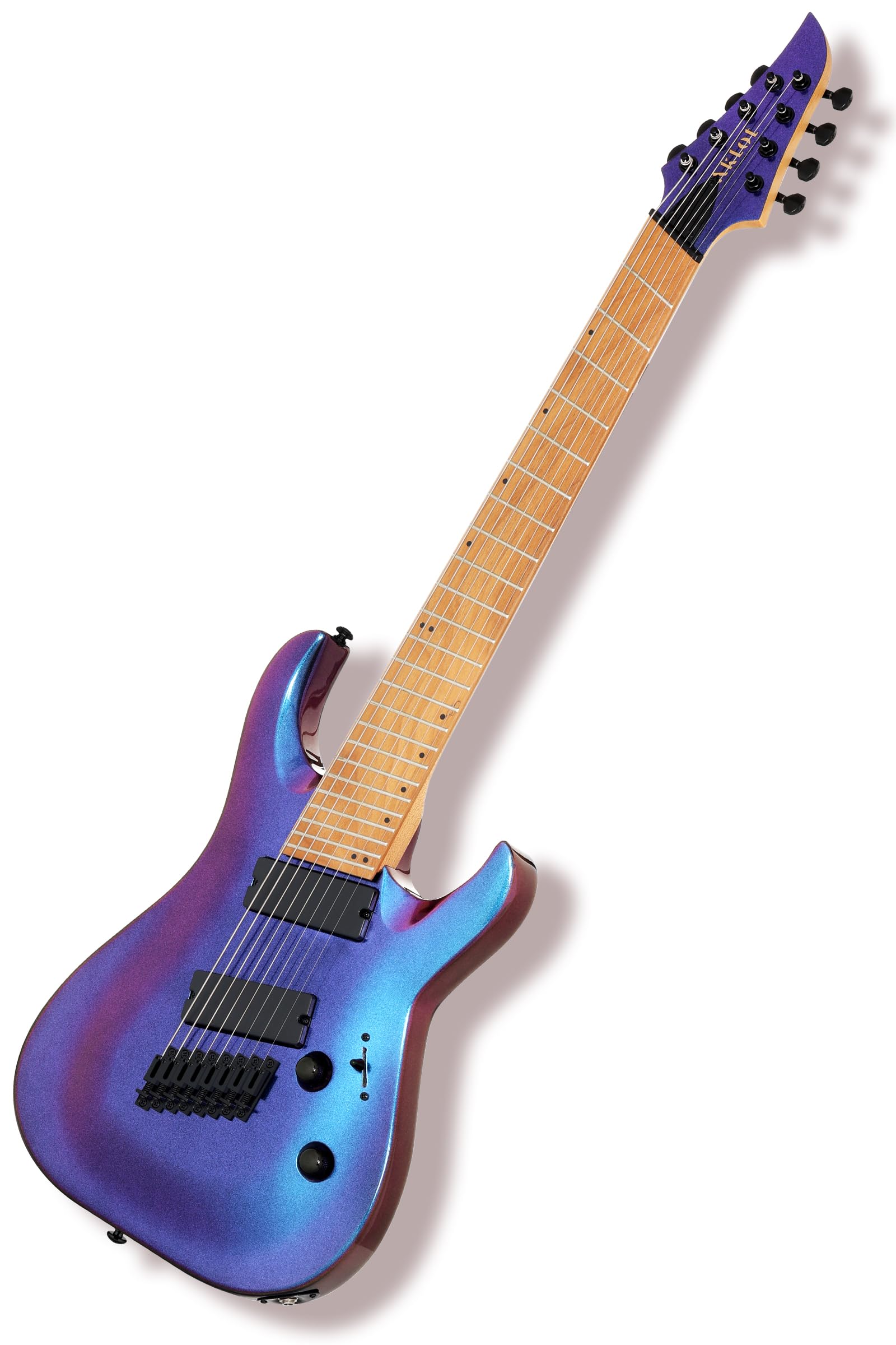 AKLOT XRN-8 TB Multi-Scale 8-String Electric Guitar