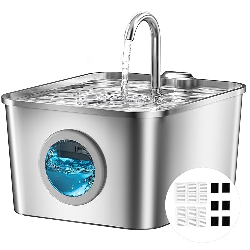 Fuente para Gatos Acero Inoxidable