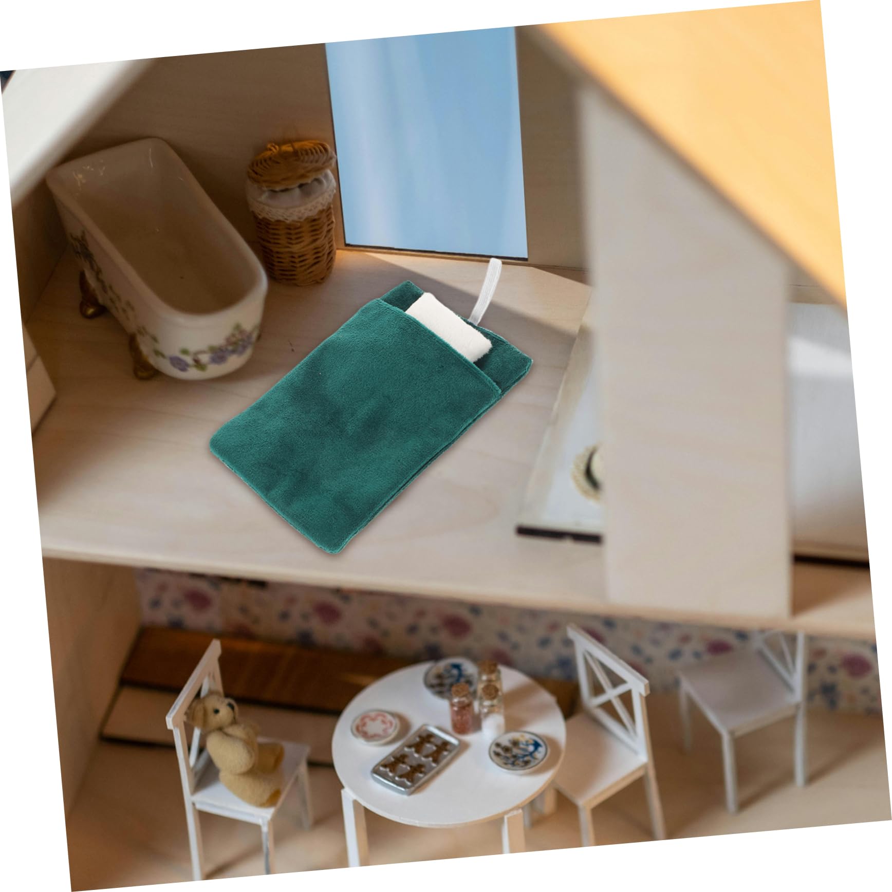 Abaodam Doll Sleeping Bag Christmas Bookshelf Mockup Adorable Sleeping Sack Meticulous Craftsmanship Soft Material