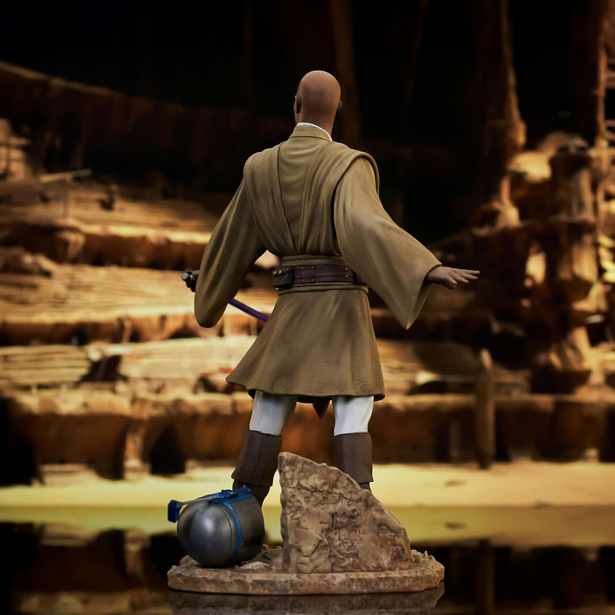 Diamond Select Toys Diamond Select - Star Wars Premier Collection AOTC Mace Windu Statue