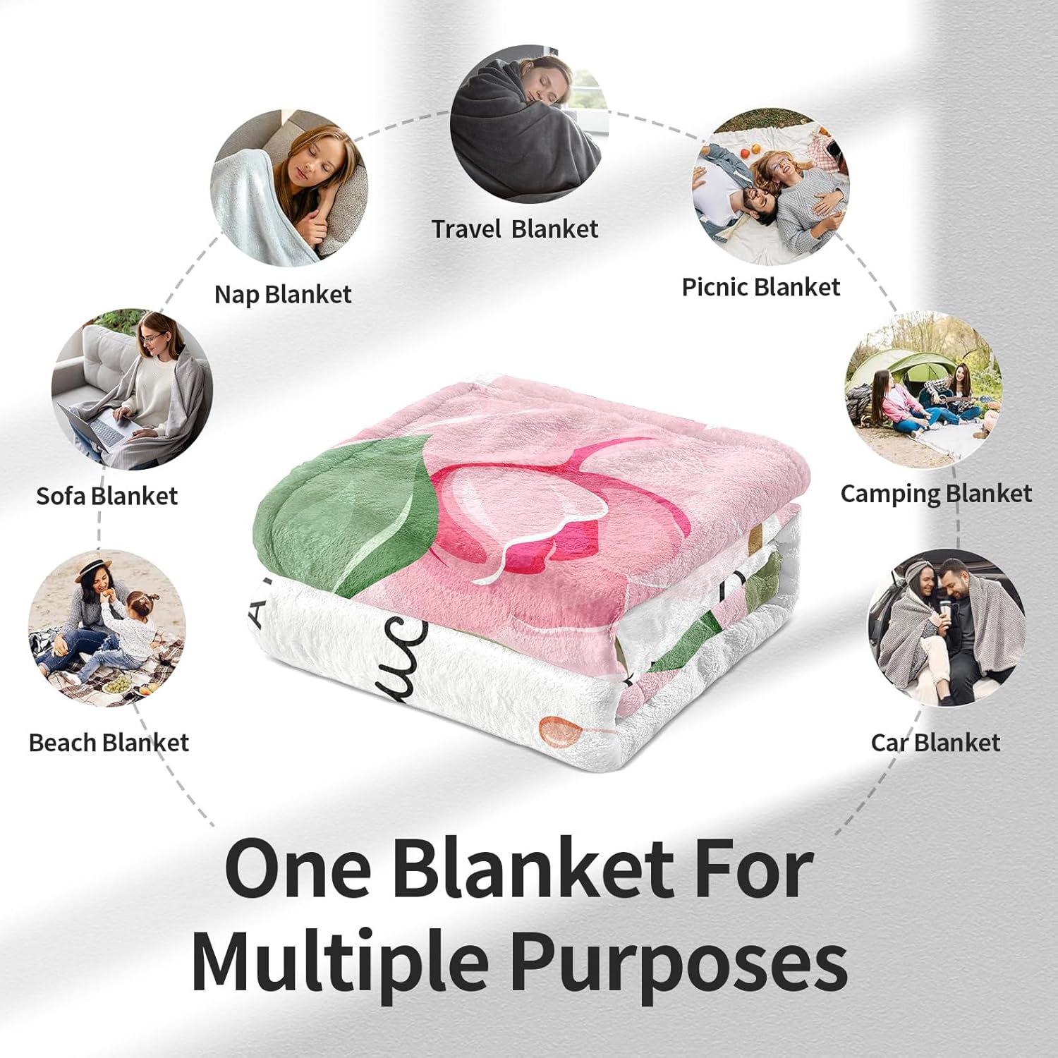 Regalos para Mamá, Regalos para Mama En Español, Regalos para Mamá De Cumpleaños, Mom Gifts from Daughter Son, Birthday Gifts for Mom in Spanish, Mama Gifts Throw Blanket 60" x 50" - Image 7