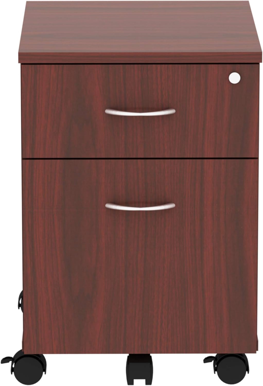 Lorell Relevance Series Mahogany Laminate Office Furniture