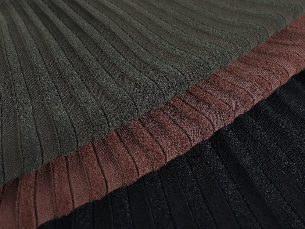 LUKX Damen Strickrock,Damen Minirock Grün Elastic High Taille Strick Spitze Bis Faltenrock Vintage A-Line Swing Gerafft Einfach Herbst Winter Kurzer Rock Für Mädchen Damen