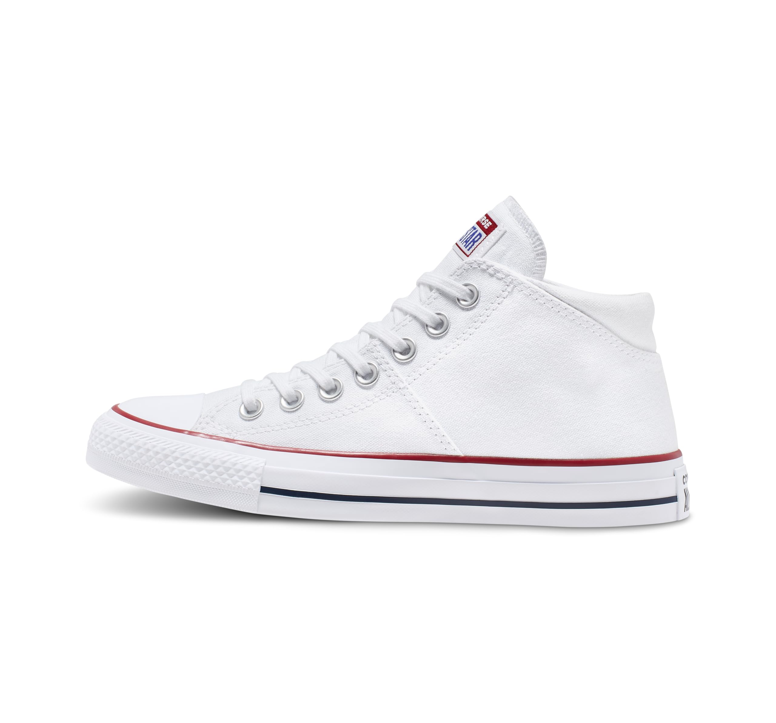 Converse Women's Chuck Taylor All Star Madison Canvas Mid Top Sneaker: 11 White/White/White
