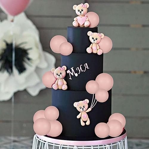 Miniatura 7 de Gyufise 30 piezas de bolas para decoración de tartas, bolas, bolas, bolas de espuma, decoración de cupcakes, mini globos, baby shower, decoración de