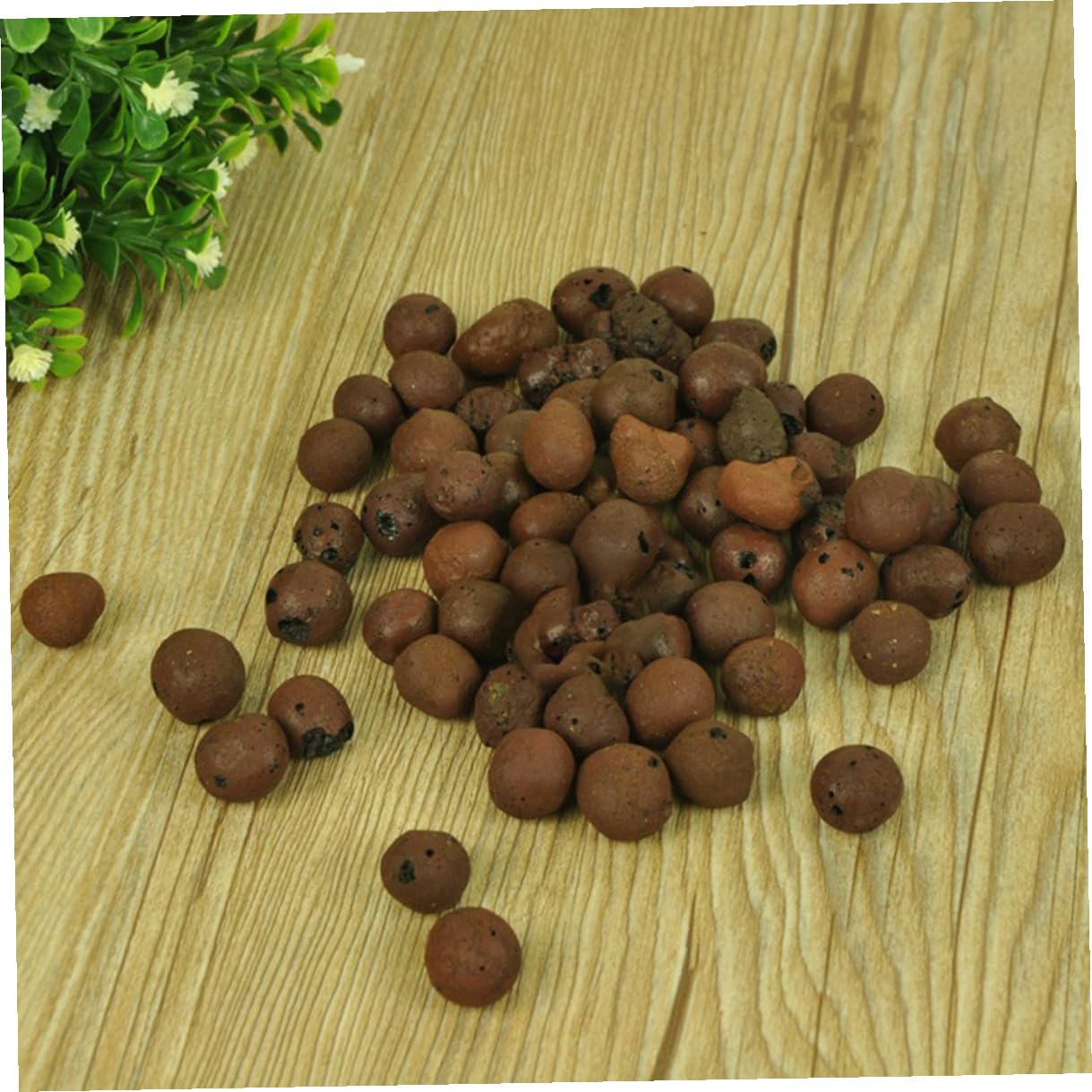 COLLBATH Ceramsita de Drenaje Absorbente y Transpirable para Jardinería Arcilla Expandida 05-1 CM 1 Kg para Cultivo y Decoración de Macetas Mejora Ventilación y Retención de Agua