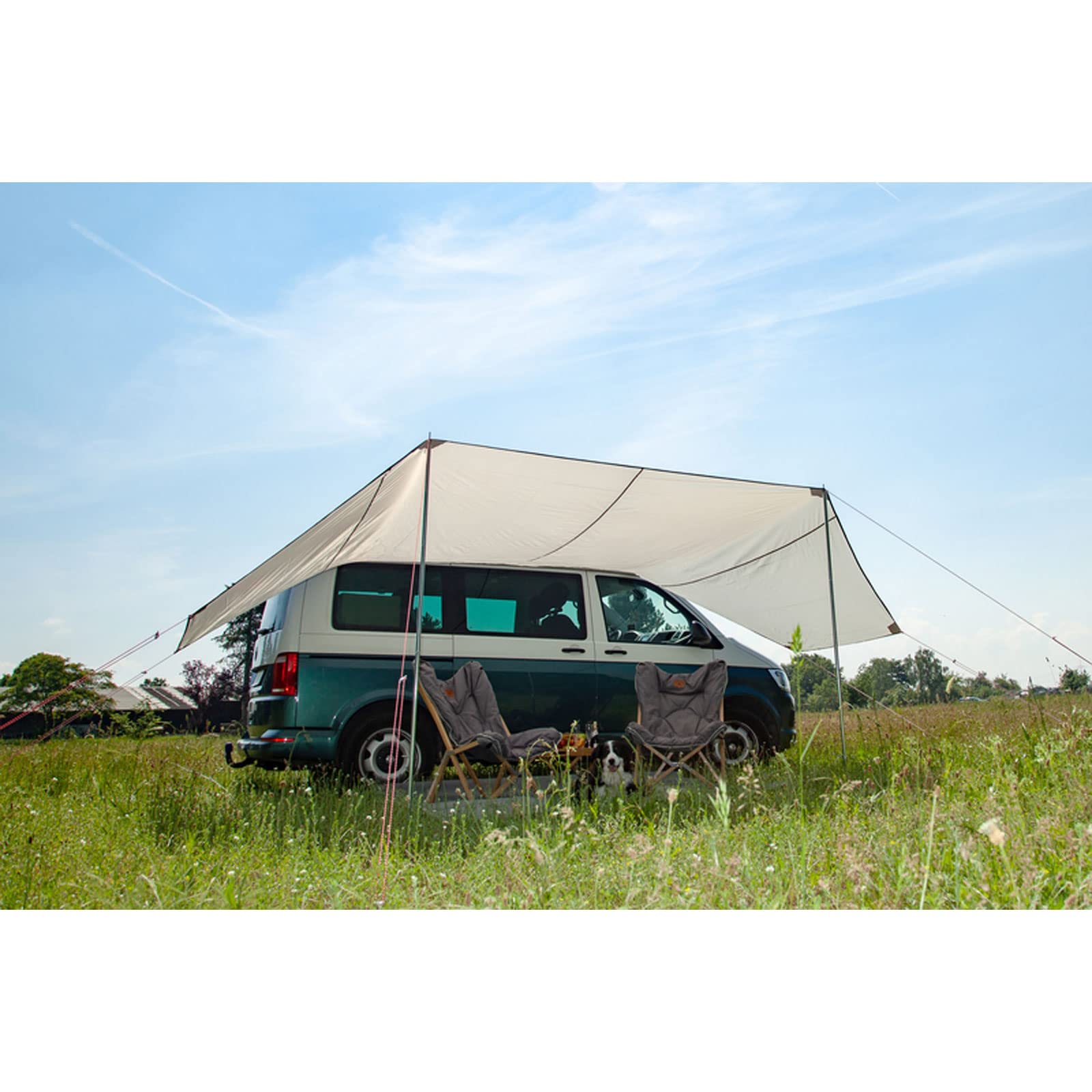 Toldo Mauritius XXL, 560 x 300 cm, para caravana, autocaravana, autobús